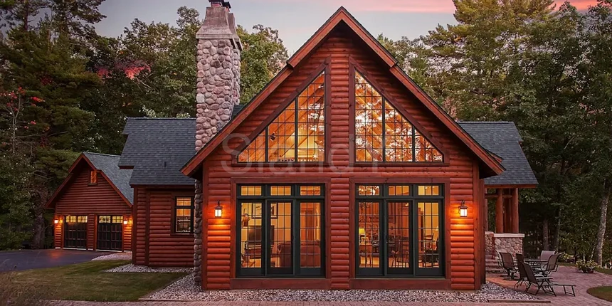 House in forest