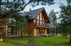 House in forest